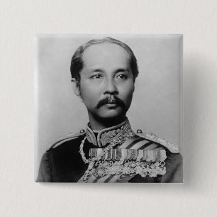 タイのChulalongkorn Rama V王 缶バッジ
