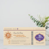 タイへ出発する日を記録しよう セーブザデート (スタンド正面)