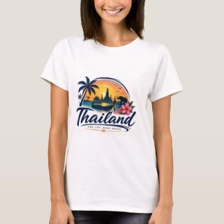 タイを訪れよう Tシャツ