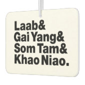 タイアイサーン通り食品 カーエアーフレッシュナー