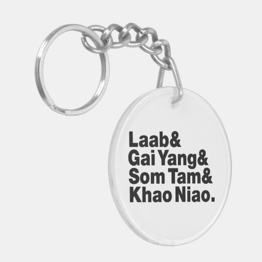 タイアイサーン通り食品 キーホルダー (正面左)