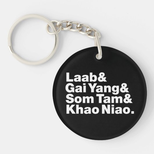 タイアイサーン通り食品 キーホルダー (正面)