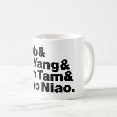 タイアイサーン通り食品 コーヒーマグカップ (正面右)