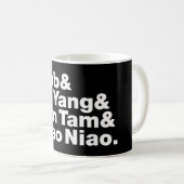 タイアイサーン通り食品 コーヒーマグカップ (正面右)