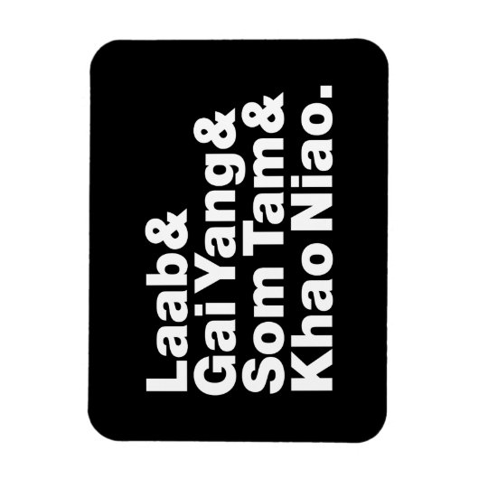 タイアイサーン通り食品 マグネット (縦)