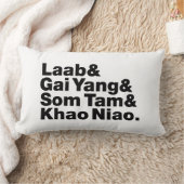 タイアイサーン通り食品 ランバークッション (ブランケット)