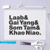 タイアイサーン通り食品 薄葉紙 (クラフト)