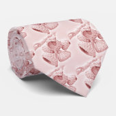 タイアコーンキャップ – ピンク ネクタイ (ロール)