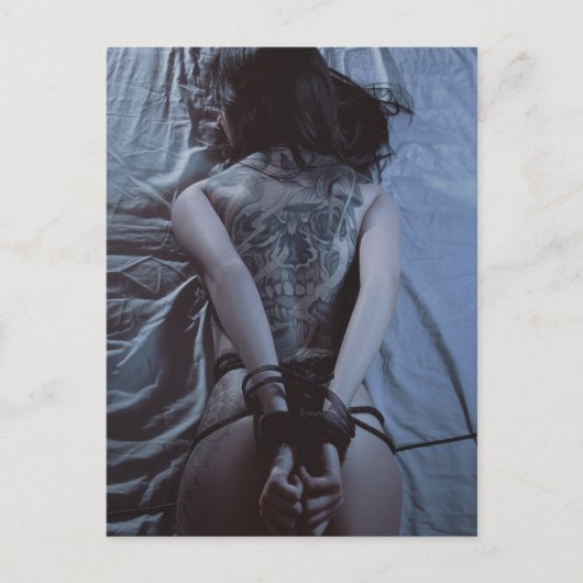 タイアップ●タトゥーB&Wフォトポストカード ポストカード (正面)