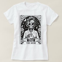 タイアードママのスケルトンタロットカード Tシャツ