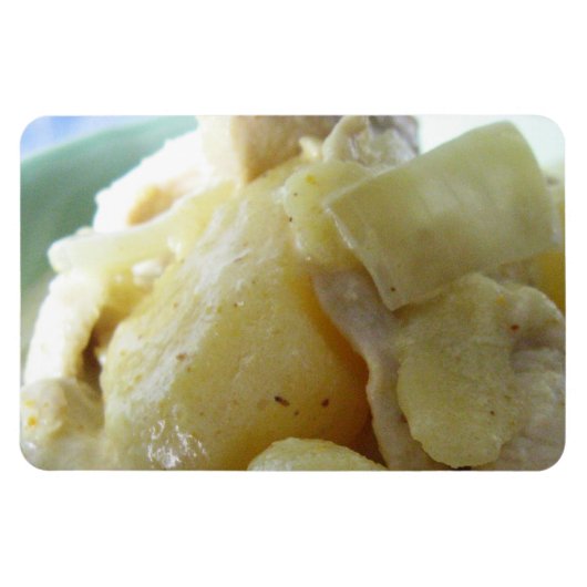 タイイエローカレー[แกงกะหรี่]アジア通り食品 マグネット (横)