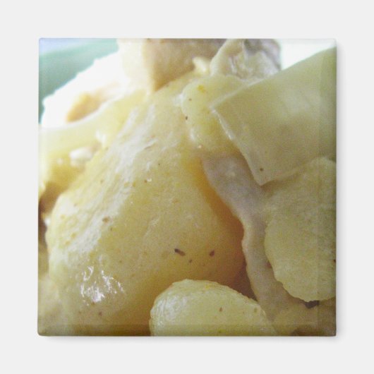 タイイエローカレー[แกงกะหรี่]アジア通り食品 マグネット (正面)