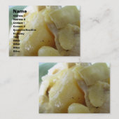 タイイエローカレー[แกงกะหรี่]アジア通り食品 名刺 (正面/裏面)