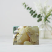 タイイエローカレー[แกงกะหรี่]アジア通り食品 名刺 (スタンド正面)