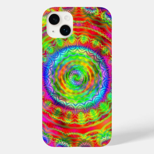 タイイダイ・ターゲット Case-Mate iPhoneケース (裏面)
