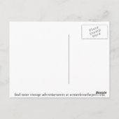 タイイットオン梨ヴィンテージ広告 ポストカード (裏面)