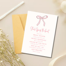 タイイングザノットコケットボウブライダルシャワー