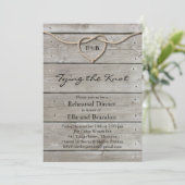 タイイングザノットリハーサルディナー招待状 招待状 (スタンド正面)