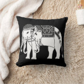 タイエラワンホワイトゾウ クッション (ブランケット)