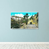 タイオガロードハイシエラ – タホとヨセミットの間 キャンバスプリント (インサイチュ (ウッドフロア))