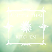 タイカスタマイズレストランタイフラワーウィンドウC ウィンドウサイン (シート3)