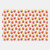 タイカッコいいルフランスのフライ型ファストフード ラッピングペーパーシート (正面2)