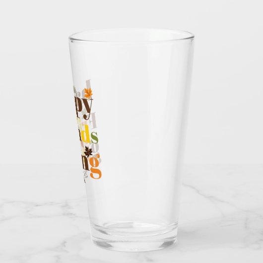 タイカラフルプと離れの友情の秋 タンブラーグラス (左)