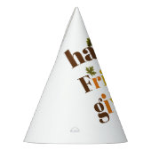 タイカラフルプグラーと紅葉のフレンドリー パーティーハット (左)