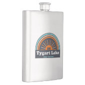 タイガルトレイクウェストバージニアレインボー フラスク (右)