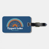 タイガルトレイクウェストバージニアレインボー ラゲッジタグ (裏面横)