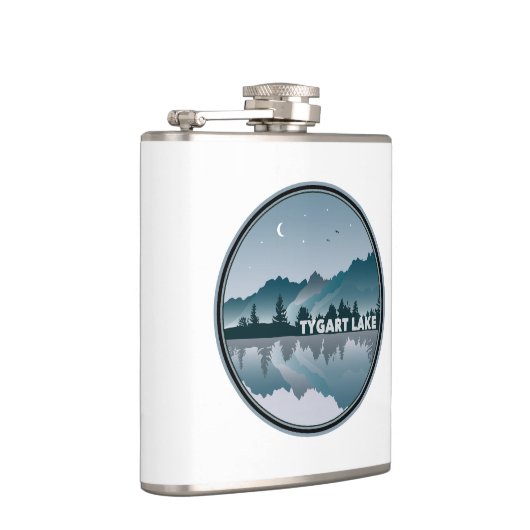 タイガルトレイクウェストバージニア反射 フラスク (右)