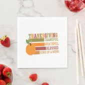 タイガントリーカボチャ スタンダードランチョンナプキン (インサイチュ)