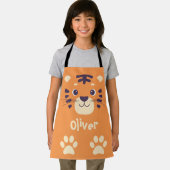 タイガーおもしろい顔 エプロン (インサイチュ)