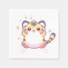 タイガーお洒落ベイビーシャワー スタンダードカクテルナプキン