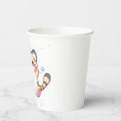 タイガーお洒落ベイビーシャワー 紙コップ (左)