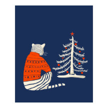 タイガーがクリスマスを待つ