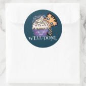 タイガーが十分に行ったモチベーションの子供たちの成果 ラウンドシール (バッグ)