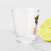 タイガーでシーズンのバスケットボールの試合 ショットグラス (左)