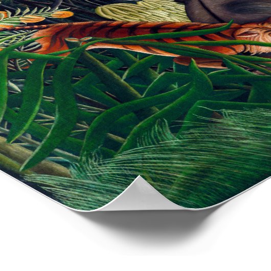 タイガーとバッファローの戦い | Hルソー | ポスター (角)