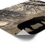 タイガーと鹿 ポスター (角)