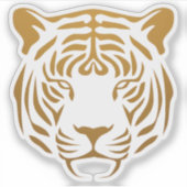 タイガーのアイコン シール (正面)