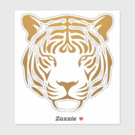 タイガーのアイコン シール