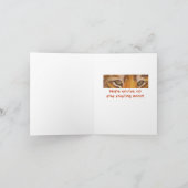 タイガーの井戸のカード カード (内部)