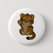 タイガーの子 缶バッジ (正面)