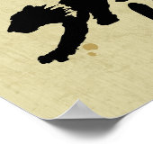 タイガーの年 – 中国の〔占星術の〕十二宮図 ポスター (角)