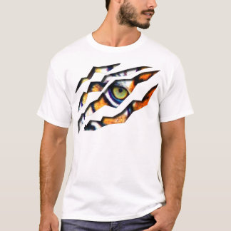 タイガーの目が通る Tシャツ