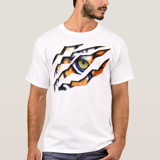 タイガーの目が通る Tシャツ (正面)