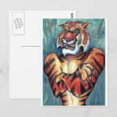 タイガーの筋肉 ポストカード (正面/裏面)