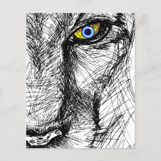 タイガーの視線 チラシ (裏面)