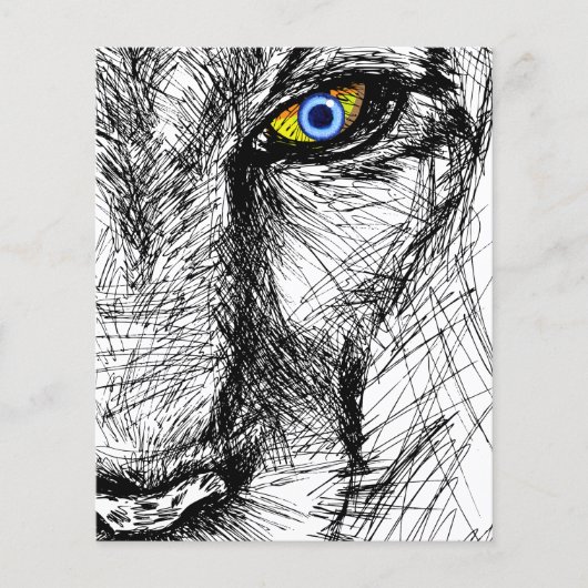 タイガーの視線 チラシ (正面)